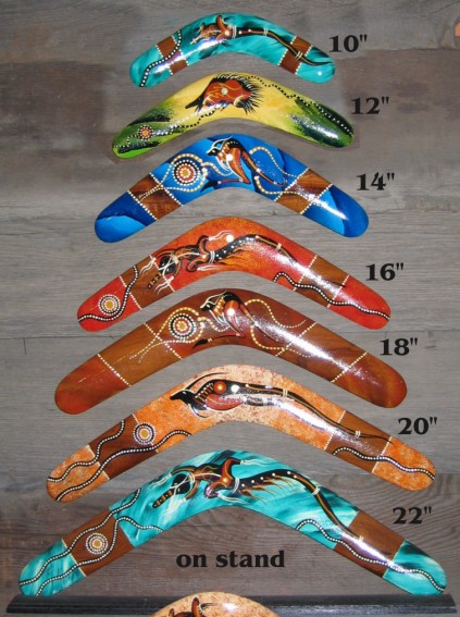 Contemporary Art Boomerangs