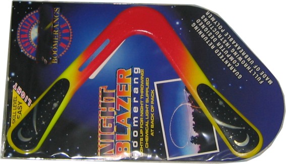 Night Blazer polymer boomerang to light up your night