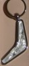 Metal boomerang key chains