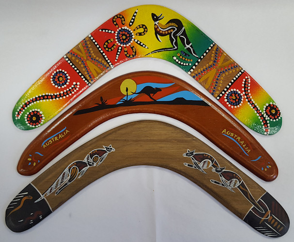 Boomerang Gift Set #1  | Three 12-in boomerangs