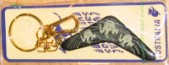 Metal boomerang key chains