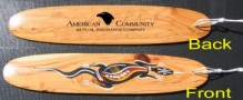 Personalized bullroarers - unique corporate gifts from Australia