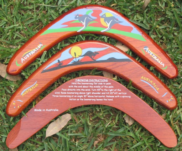 Popular returning souvenir boomerang